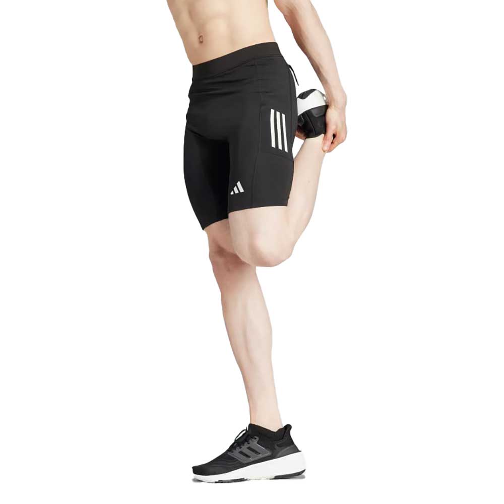 Men's Own The Run 1/2 Tight - Black