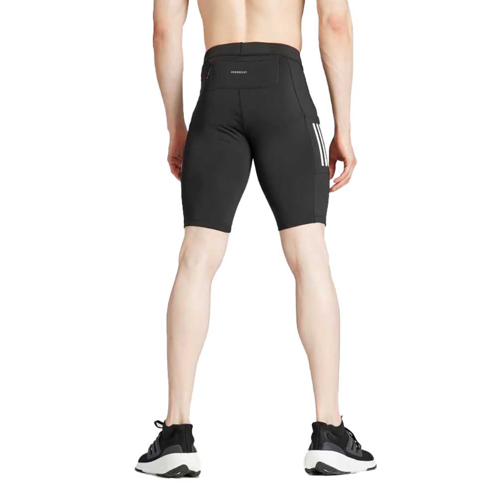 Men's Own The Run 1/2 Tight - Black