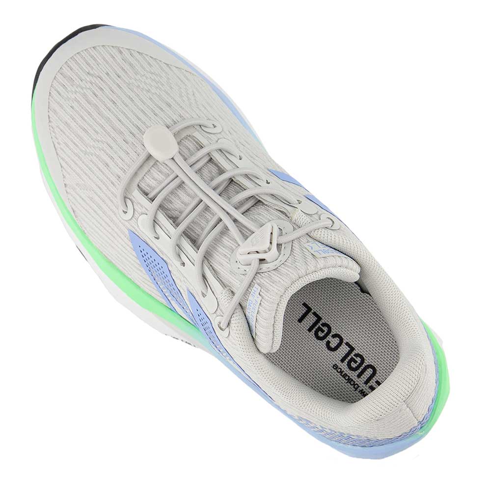 Youth FuelCell Propel v5 Bungee Running Shoe - Grey Matter/Electric Sky - Regular (M)