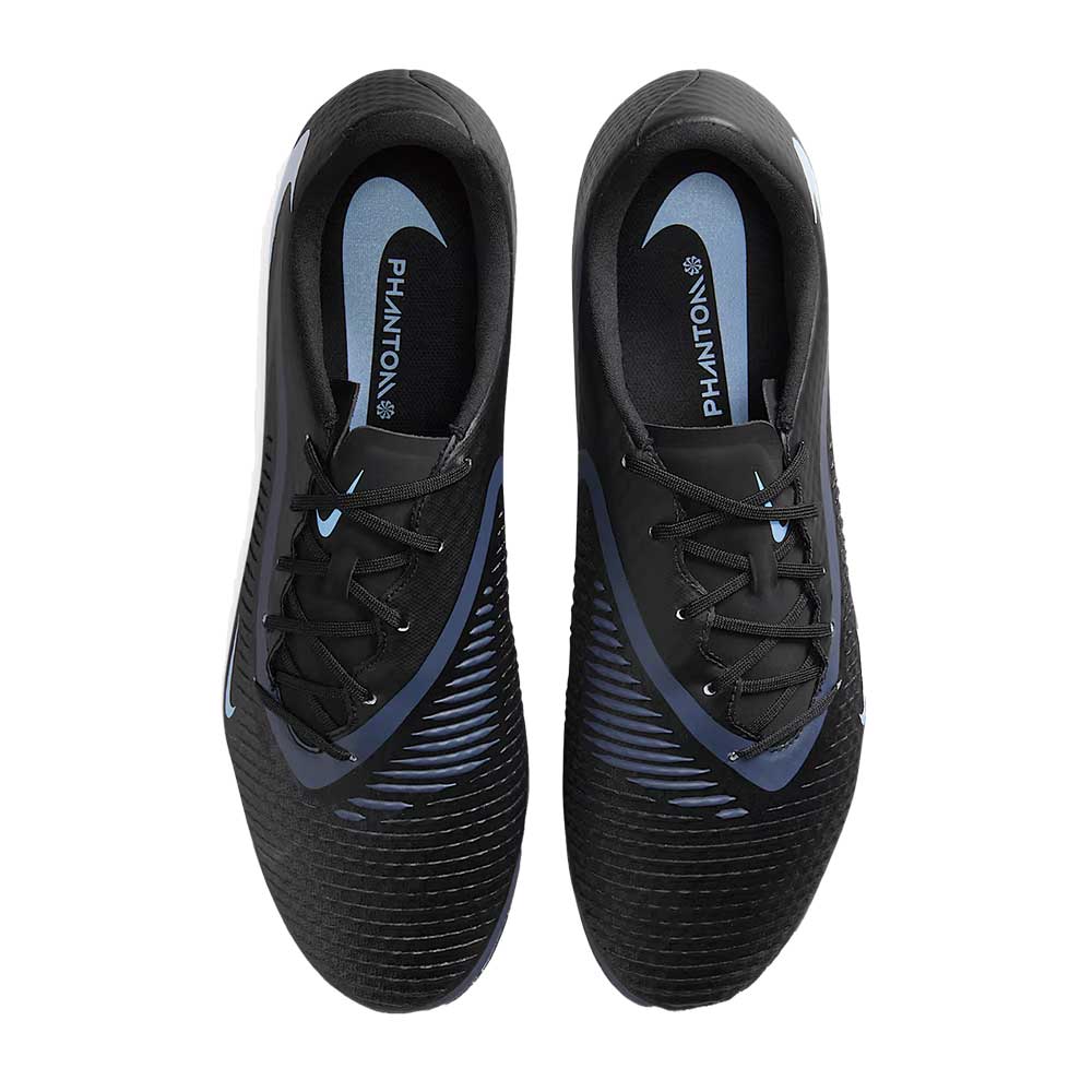 Phantom 6 Low Academy FG/MG Soccer Cleat - Black/Black - Regular (D)
