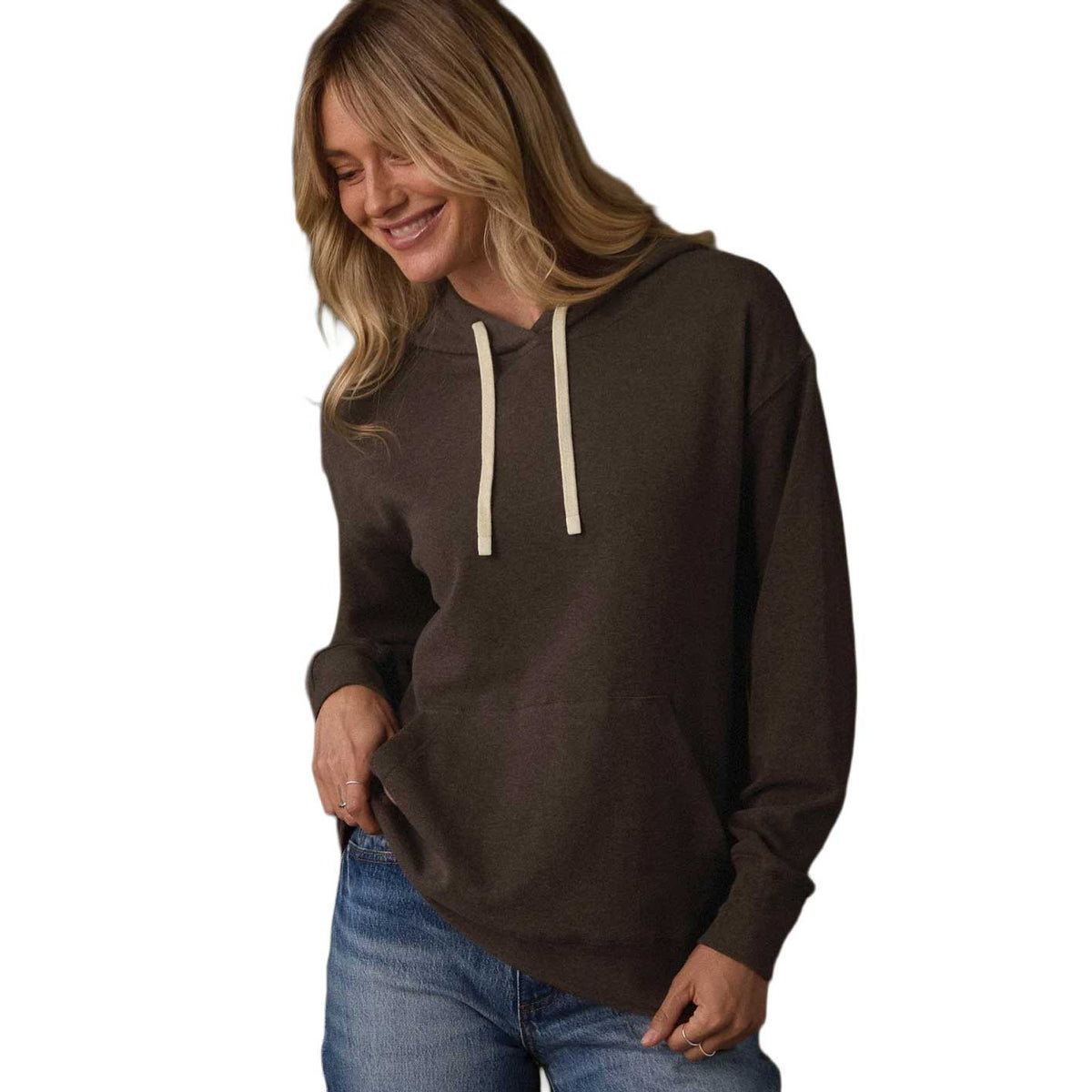 Women's Fleece Puremeso Everyday Hoodie - Ash Brown