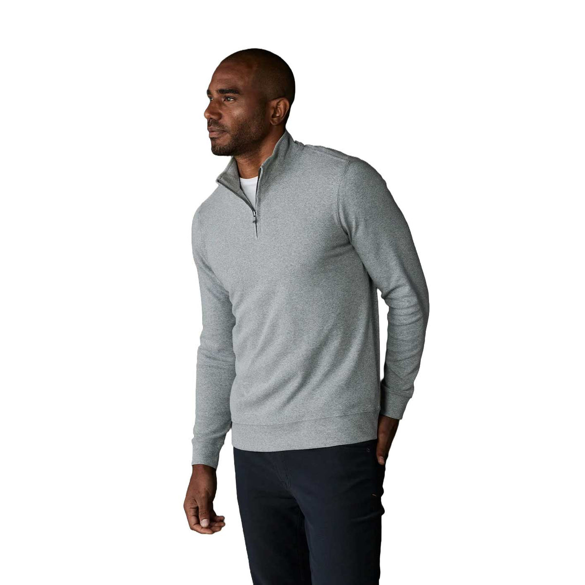 Men's Puremeso Weekend 1/4 Zip - Athletic Grey