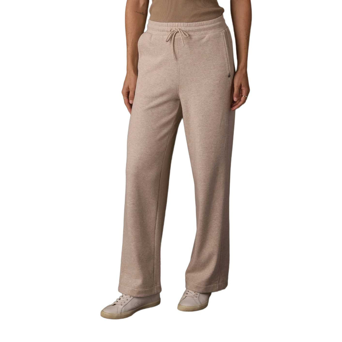Women's Fleece Puremeso Wide Leg Pant - Fawn