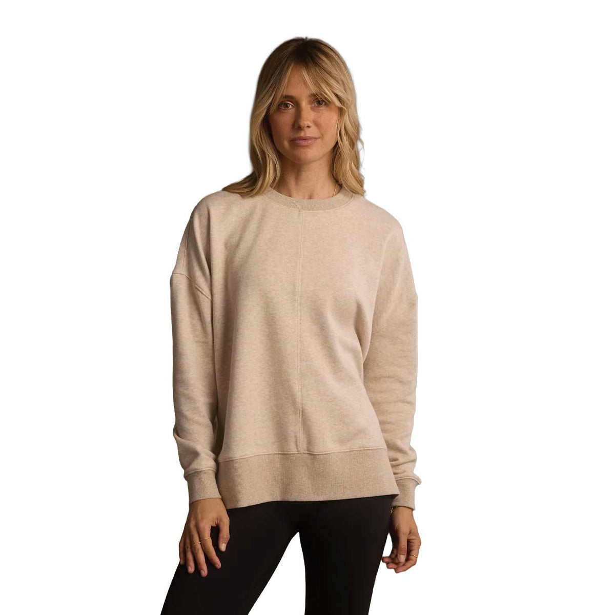 Women's Fleece Puremeso Splitside Pullover - Fawn