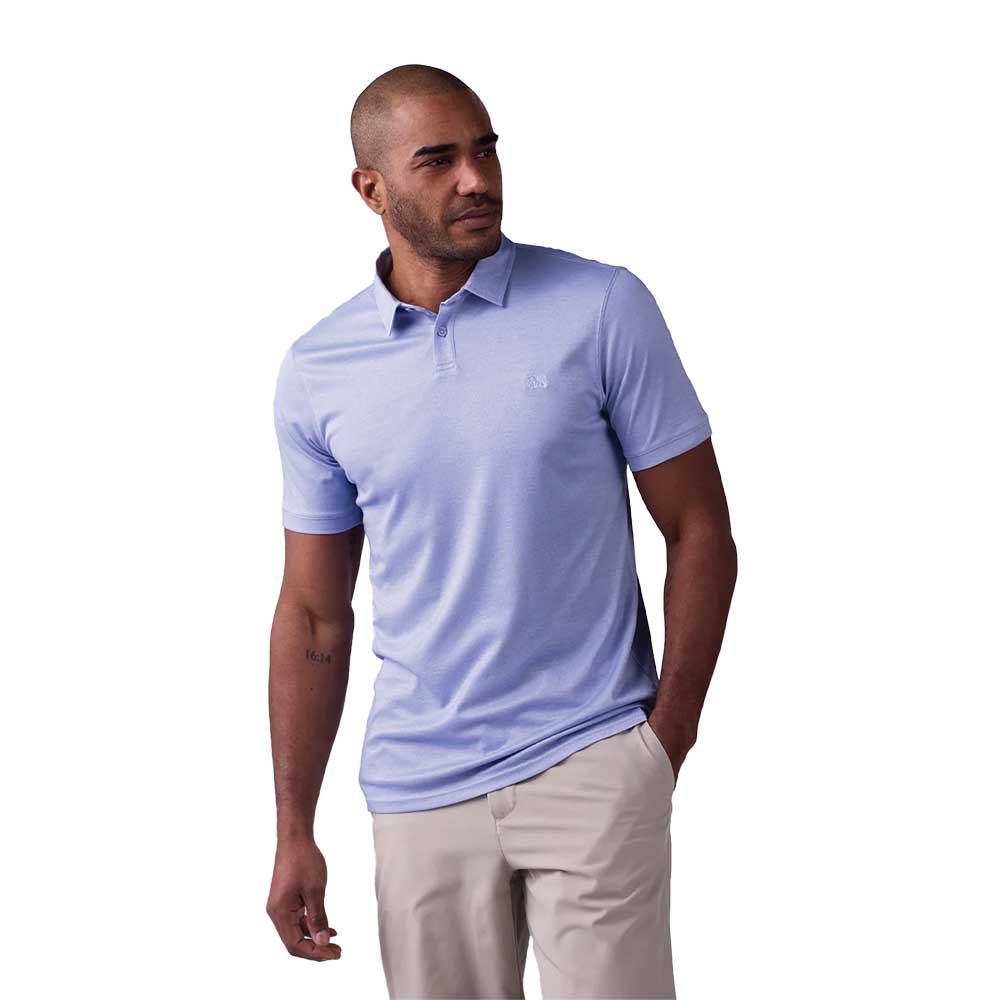 Men's Performance Pique Polo - Glacier