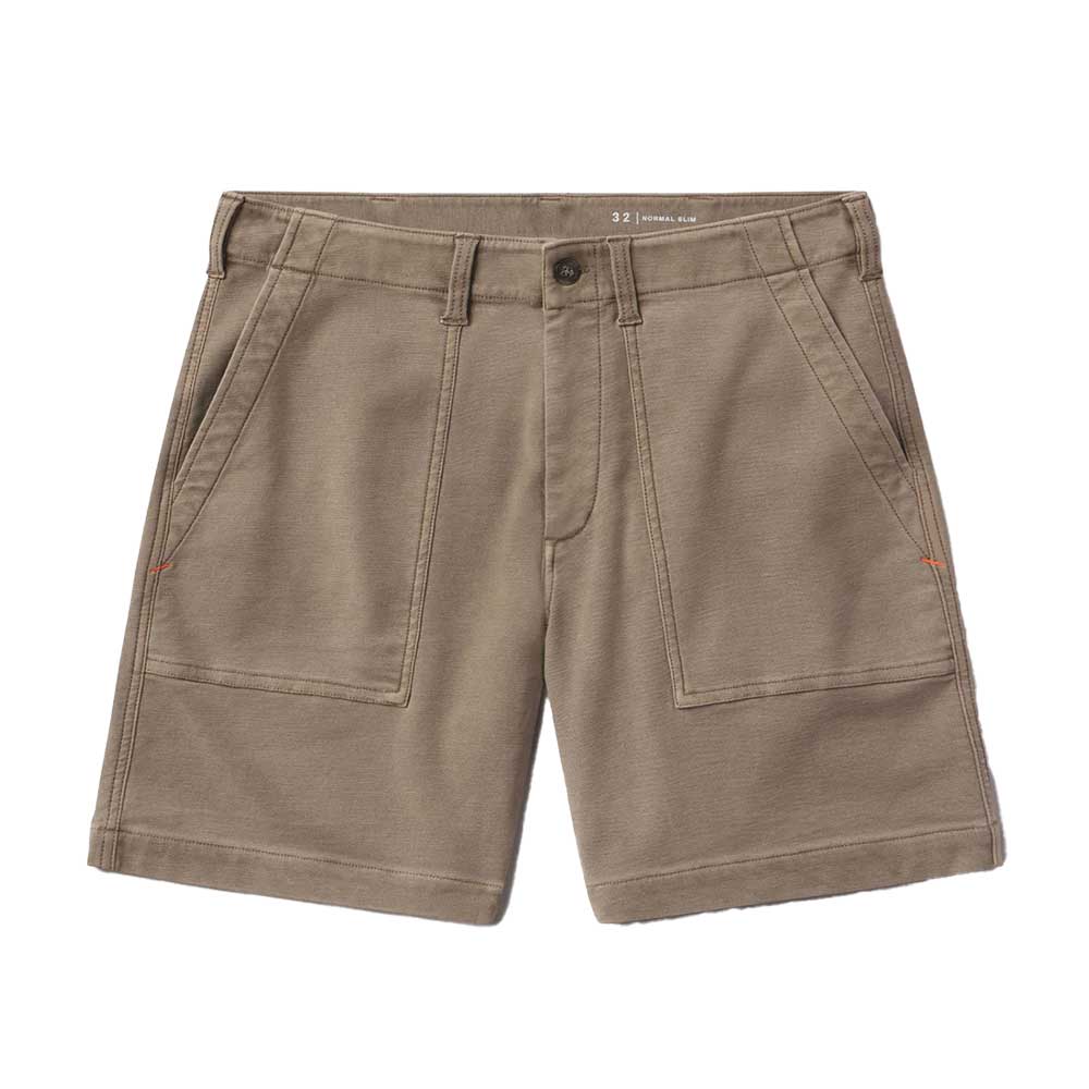 Men's Comfort Terry Utility Short - Taupe
