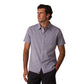 Men's Freshwater Button Up Shirt - Blue Dobby