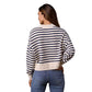 Women's Maritime Crewneck - Cream/Navy