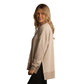 Women's Fleece Puremeso Splitside Pullover - Fawn