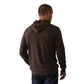 Men's Puremeso Essential Hoodie - Ash Brown
