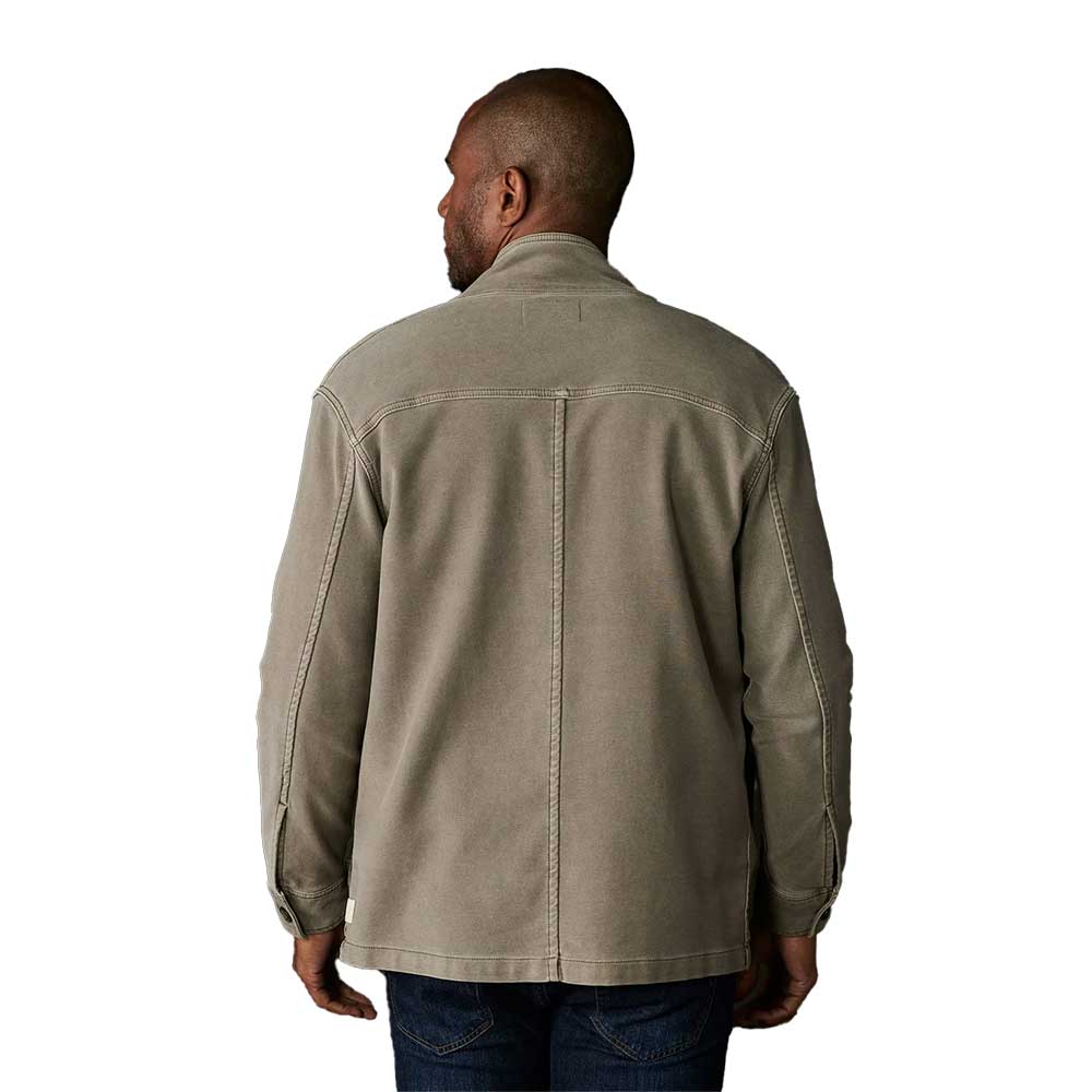 Men's Comfort Terry Chore Coat - Taupe