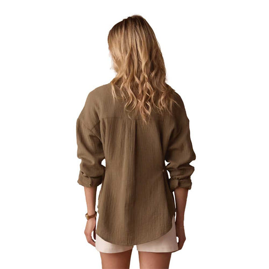 Women's Kalo Weekender Overshirt - Deep Sage