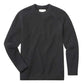 Men's Coolmax Textured Crewneck Sweater - Charcoal