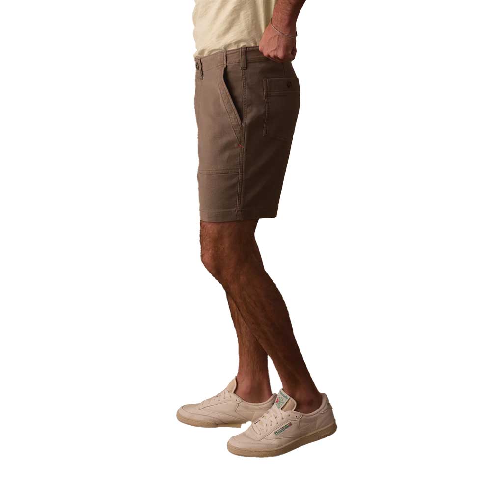 Men's Comfort Terry Utility Short - Taupe