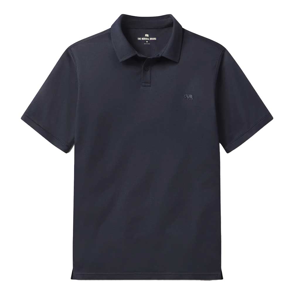 Men's Performance Pique Polo - Navy