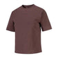 Women's Trackline Short Sleeve Tee - Coffee Bean