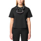 Women's Trackline Short Sleeve Tee - Deep Black