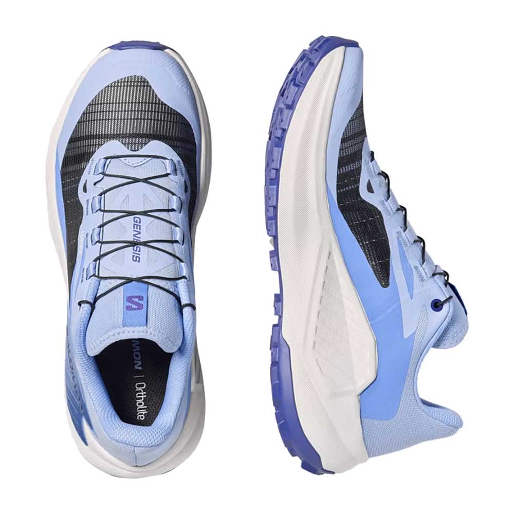 Women's Genesis Trail Running Shoe - Brunnera Blue/Persian Jewel/Deep Blue - Regular (B)