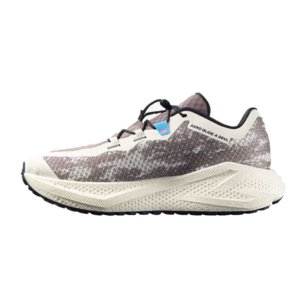 Men's Aero Glide 4 GRVL  Running Shoe - Vanilla Ice/Black/Iron - Regular (D)