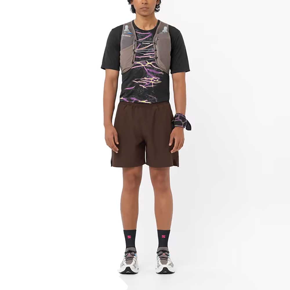 Men's Aero Glide 4 GRVL  Running Shoe - Vanilla Ice/Black/Iron - Regular (D)