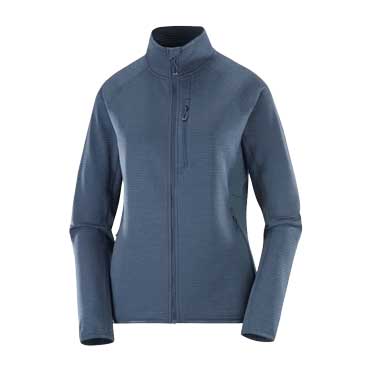 Women's Essential Lightwarm Full Zip - Blue Nights