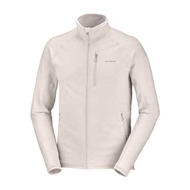 Men's Essential Lightwarm Full Zip - Silver Cloud