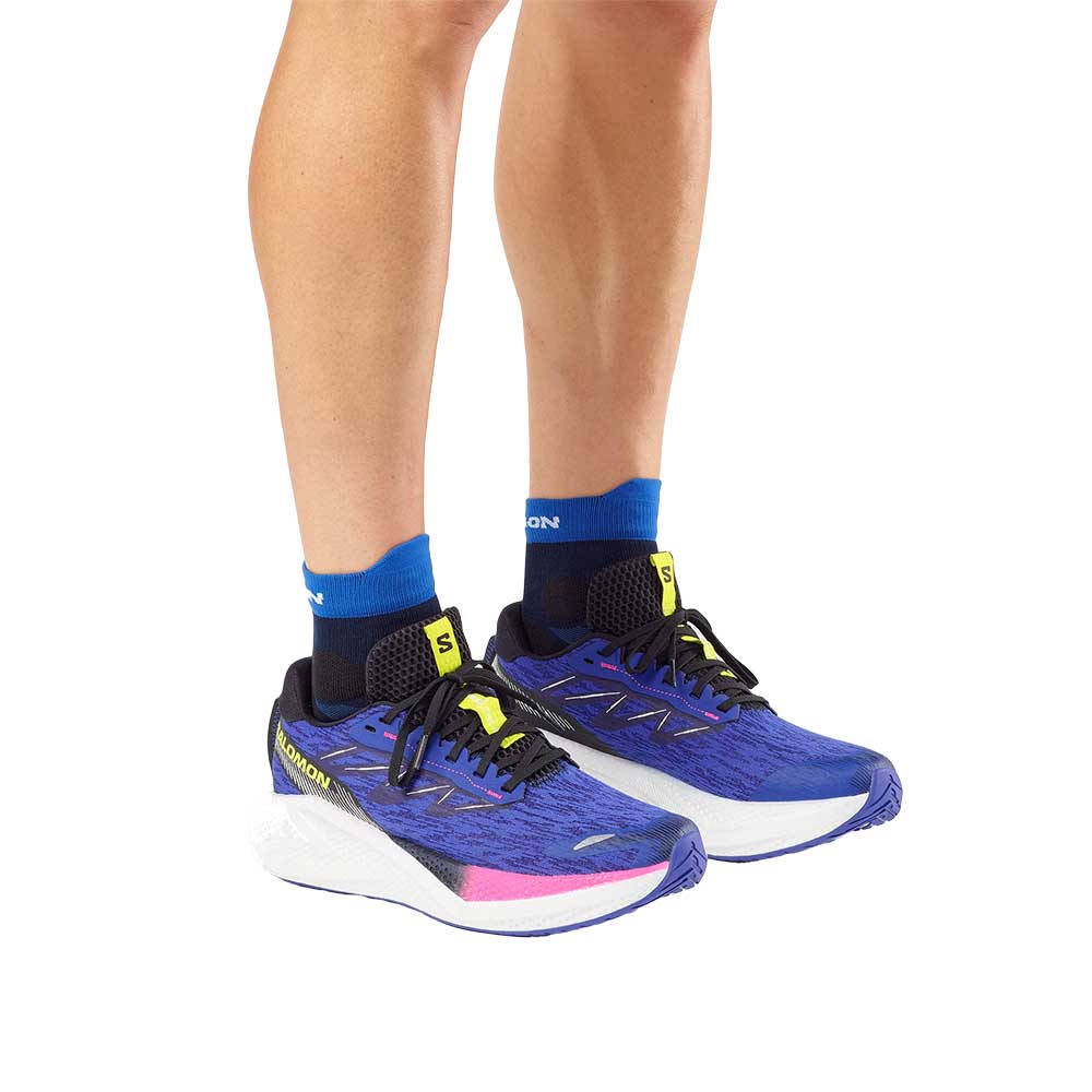 Men's Aero Glide 4 Running Shoe - Bluing/White/Black - Regular (D)