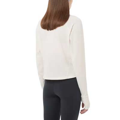 Women's Essential Lightwarm Crew Neck - Whisper White