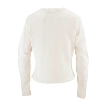 Women's Essential Lightwarm Crew Neck - Whisper White