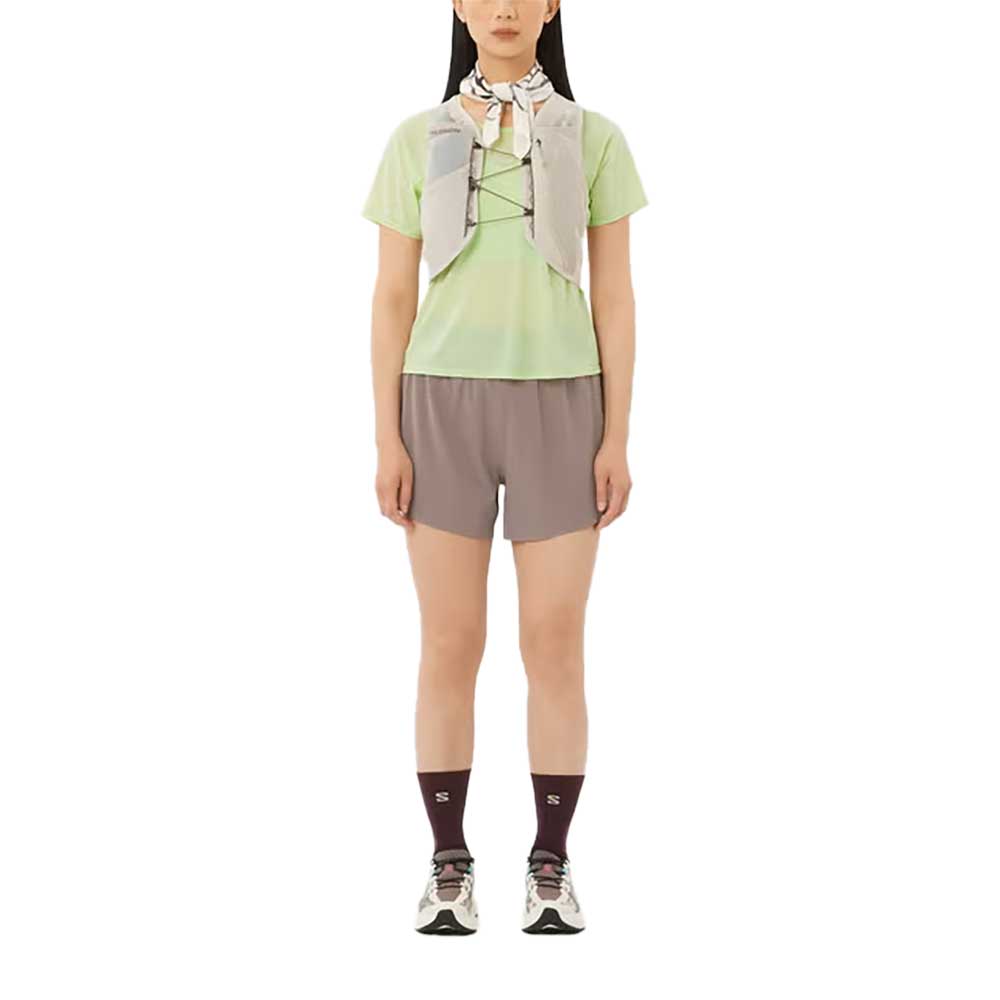 Women's Sense Aero Stow 4" Shorts - Iron