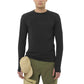 Men's Essential Lightwarm Crewneck - Deep Black