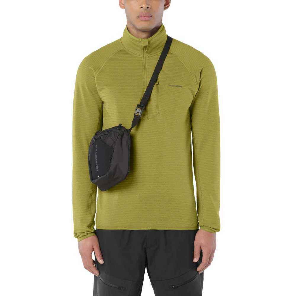 Men's Essential Lightwarm 1/2 Zip - Cardamon Seed