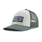 P-6 Logo LoPro Trucker Hat - White w/Nouveau Green