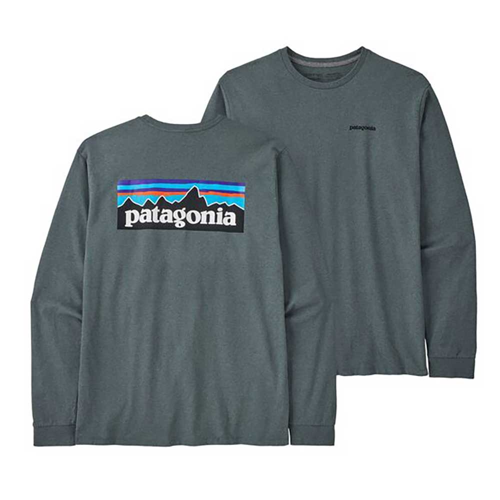 Men's Long-Sleeved P-6 Logo Responsibili-Tee - Nouveau Green