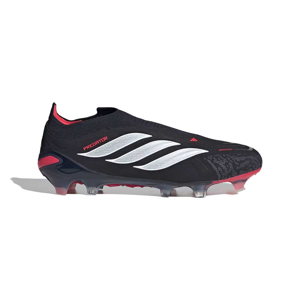 Predator Elite LL FG Soccer Cleat - Core Black/Ftwr White/Lucid Red - Regular (D)