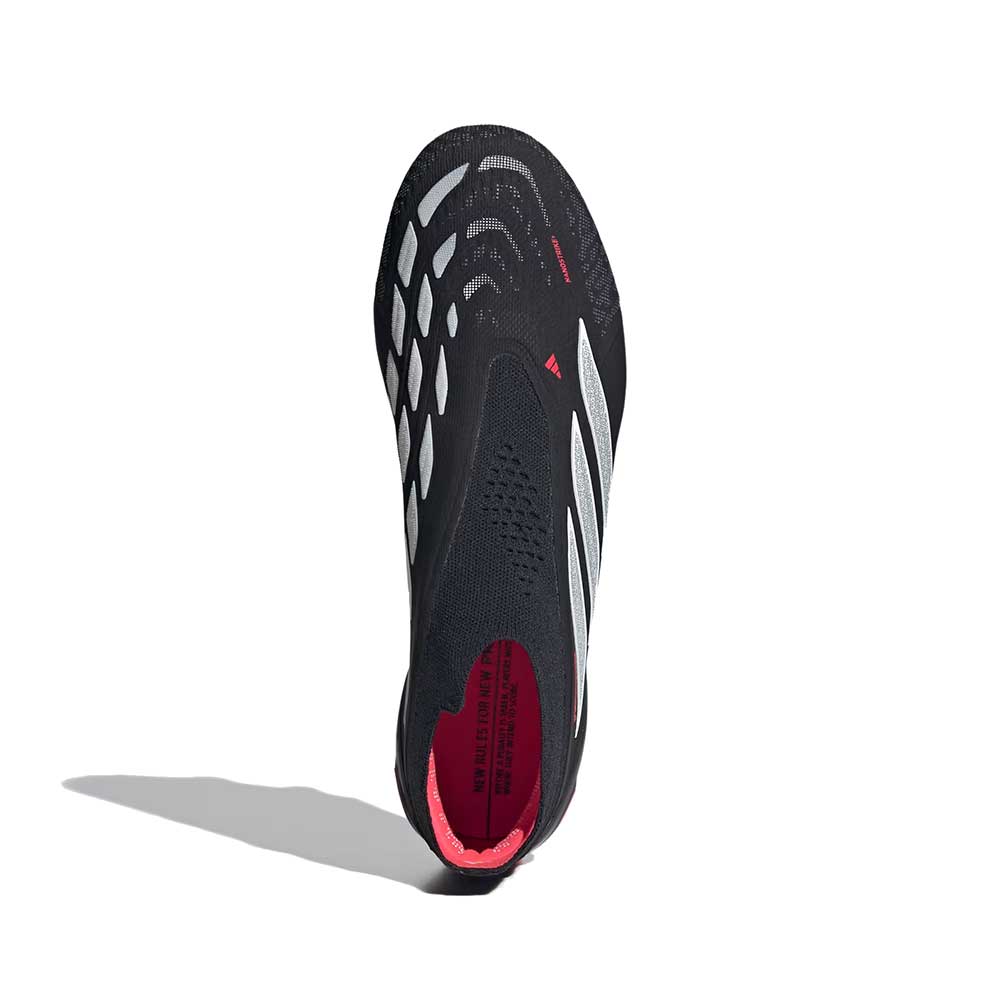Predator Elite LL FG Soccer Cleat - Core Black/Ftwr White/Lucid Red - Regular (D)