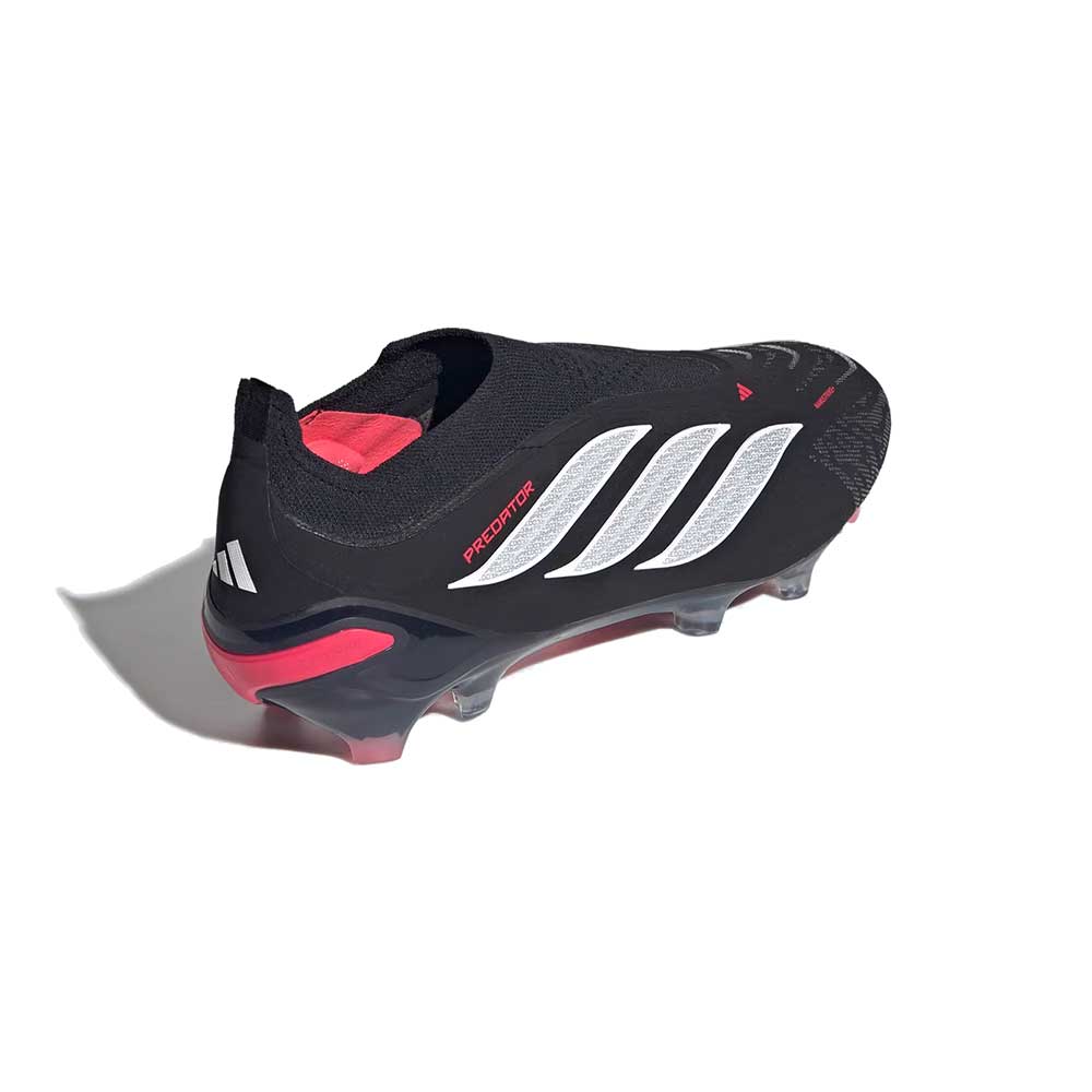 Predator Elite LL FG Soccer Cleat - Core Black/Ftwr White/Lucid Red - Regular (D)