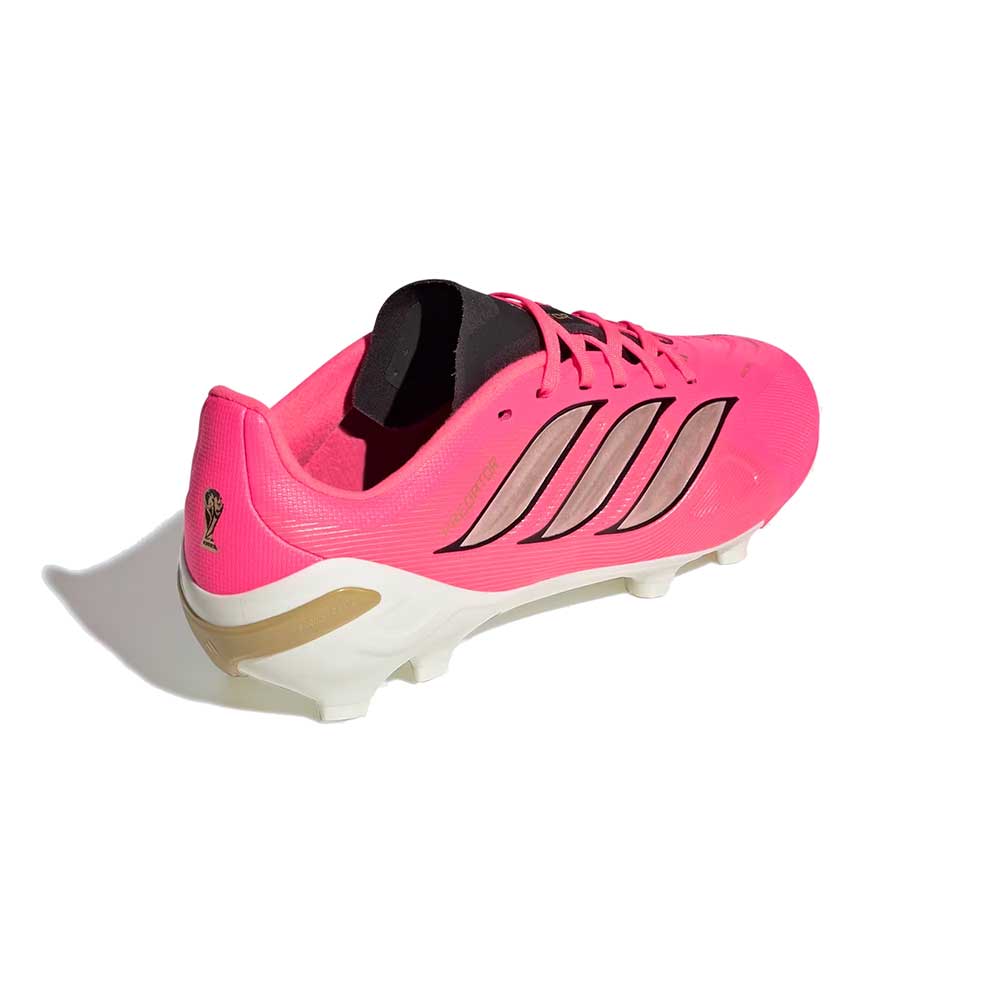 JR Predator League FG Soccer Cleat - Solar Turbo/Thermal Chrome/Core Black - Regular (D)