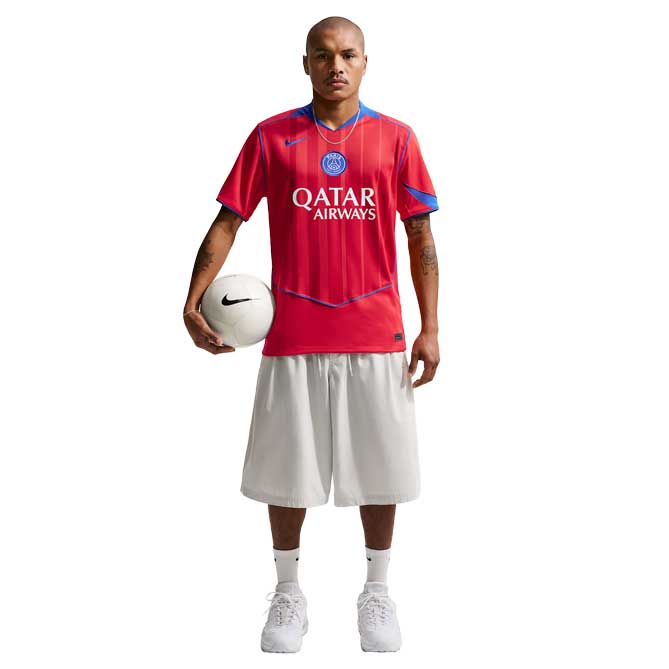 Paris Saint-Germain 2025/26 Stadium Third - Global Red/Sport Red/Hyper Royal