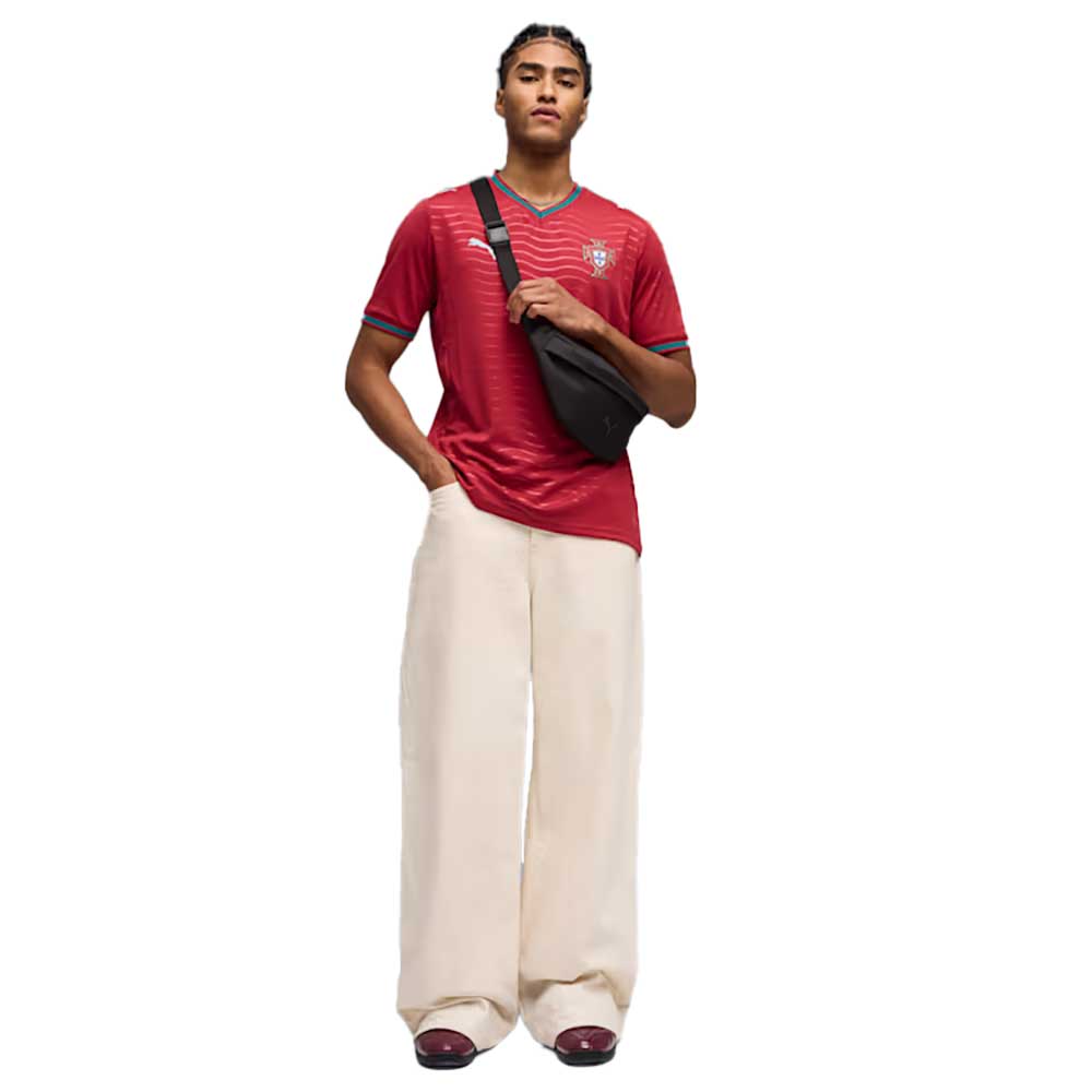 Portugal Replica Home Jersey - Club Red/Green Lagoon