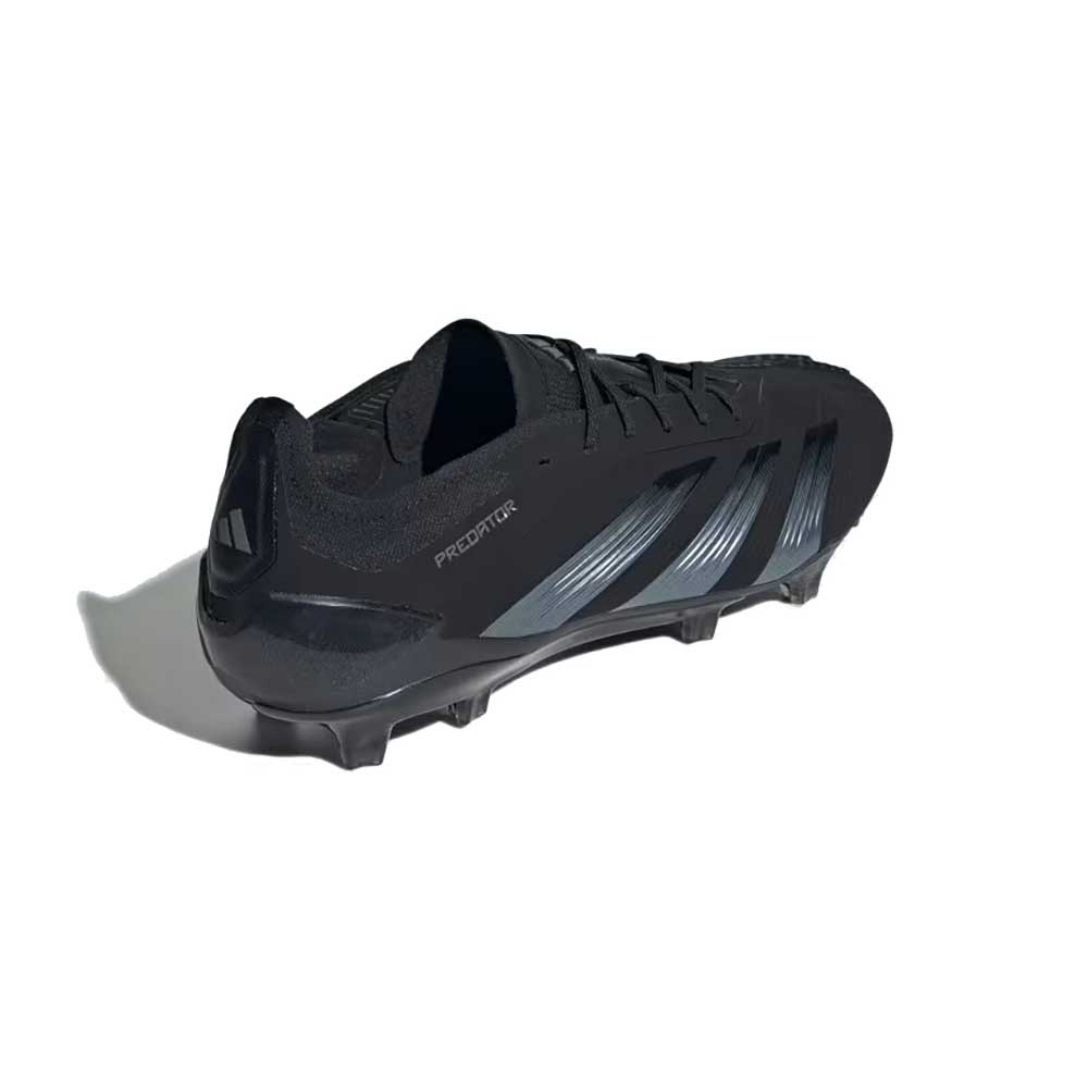 Men's Predator Elite L FG Soccer Shoe - Core black/Core black/Carbon - Regular (D)