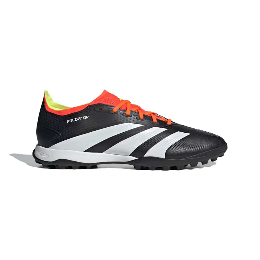 Men's Predator League L TF Soccer Shoes - Core black/Footwear White/Solar red