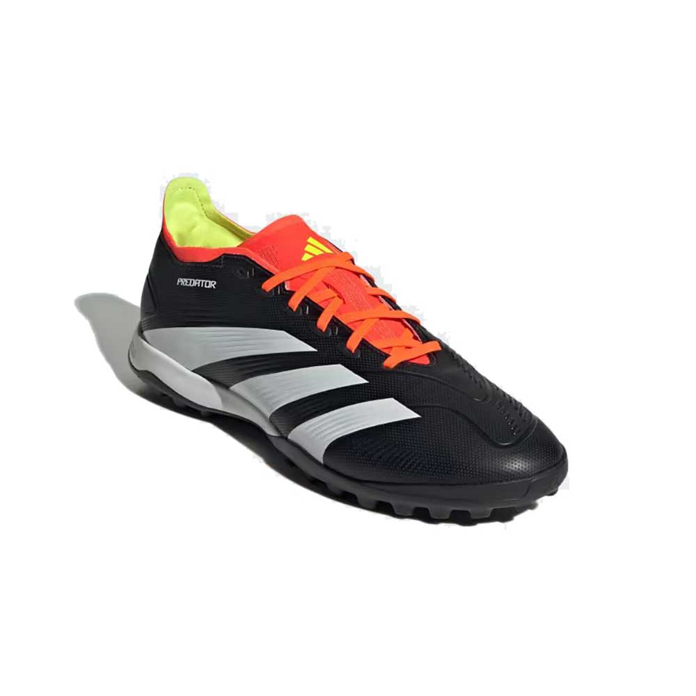 Men's Predator League L TF Soccer Shoes - Core black/Footwear White/Solar red