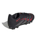 Youth JR Predator Club FG Soccer Cleat - Core Black/Grey Four/Lucid Red - Regular (D)