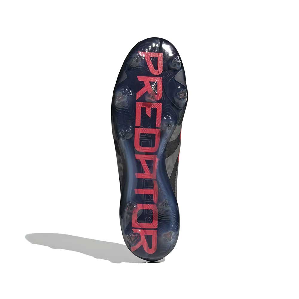 Men's Predator Elite FG Soccer Cleat - Core Black/Grey Four/Lucid Red - Regular (D)