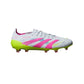 Men'sPredator Elite FG Soccer Cleats - Cloud White/Lucid Pink/Lucid Lemon - Regular (D)