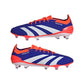Men's Predator Elite FG Soccer Cleats - Lucid Blue/Cloud White/Solar Red - Regular (D)