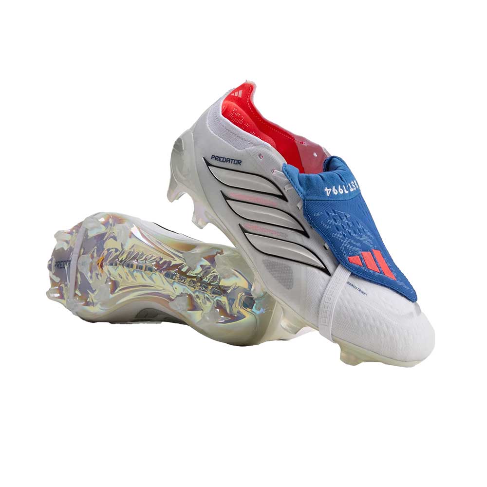 Predator Elite FT FG - Ftwr White/Zero Met/Royal Blue - Regular (D)