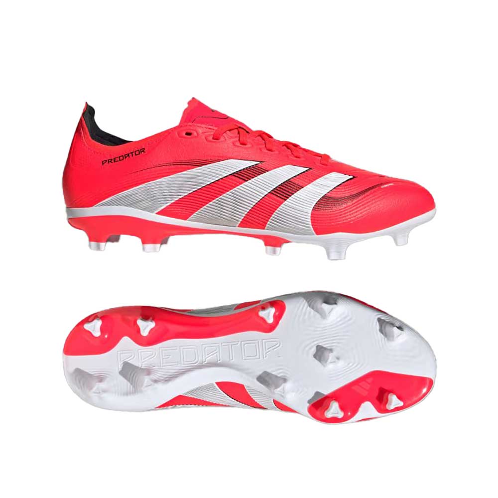 adidas Predator League Firm/Multi-Ground Cleats Lucid Red 13 - Mens Soccer Cleats adidas Predator League Firm/Multi-Ground Cleats Lucid Red 13 - Mens Soccer Cleats