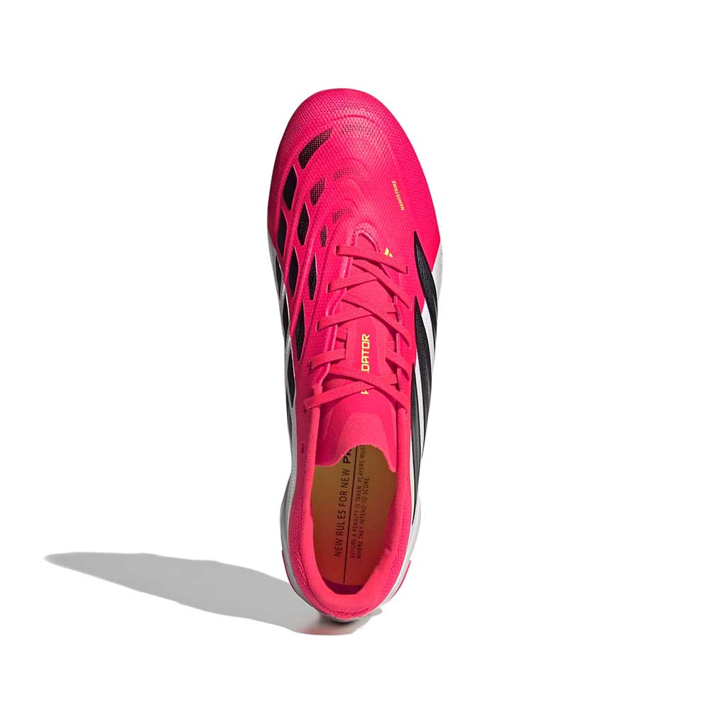 Predator League FG Soccer Cleat - Lucid Red/Core Black/Cloud White - Regular (D)